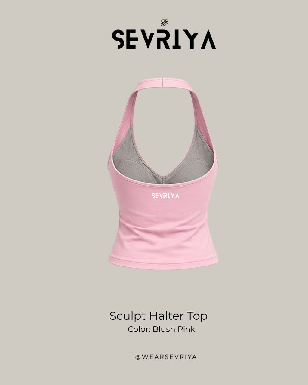 Sculpt Halter Top