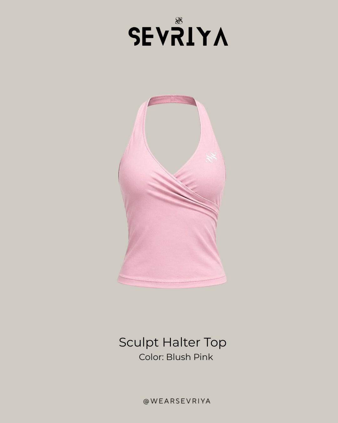 Sculpt Halter Top